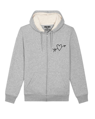 Hoodie Sherpa Brodé "El Amor"