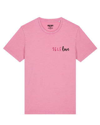 T-shirt Vintage Brodé "Self Love"