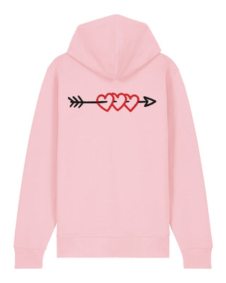 Hoodie à Zip Brodé "Arrow"