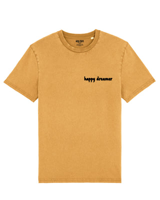 T-shirt Vintage Brodé "Happy Dreamer"