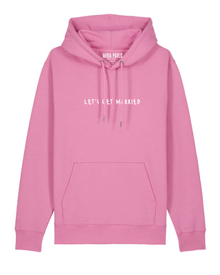 Hoodie Classic Brodé "Let's Get Married"