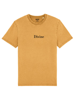 T-shirt Vintage Brodé "Divine"