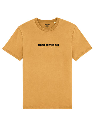 T-shirt Vintage Brodé "Rock In The Air"