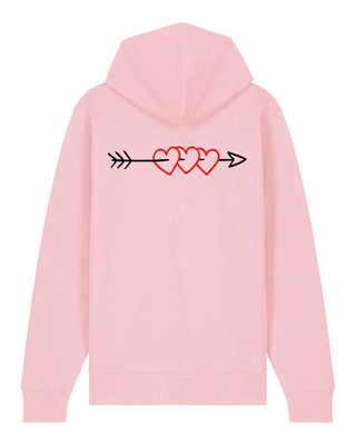 Hoodie à Zip Brodé "Arrow"