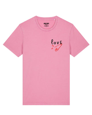 T-shirt Vintage Brodé "Love"