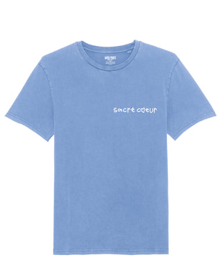 T-shirt Vintage Brodé "Sacré Coeur"