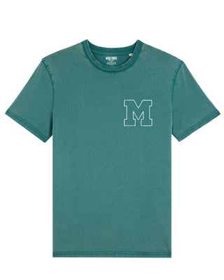 T-shirt Vintage Brodé "M"