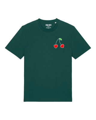 T-shirt Classic Brodé "Cerises"