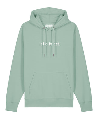 Hoodie Classic Brodé "She is Art"