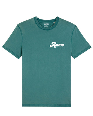 T-shirt Vintage Brodé "Amore"