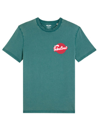 T-shirt Vintage Brodé "Fabulous"