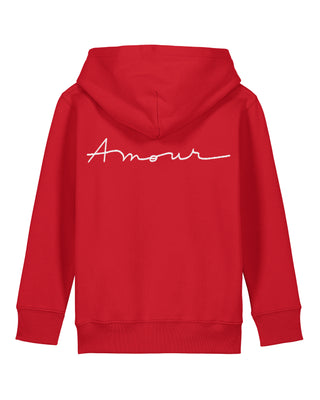 Hoodie Kids Brodé "Amour"