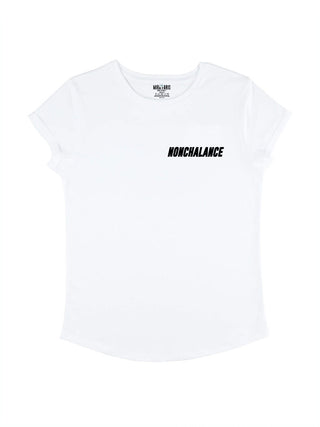 T-shirt Roll Up Brodé "Nonchalance"