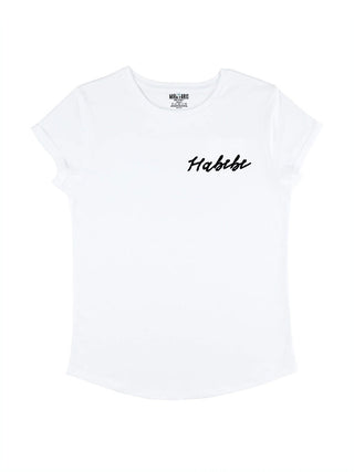 T-shirt Roll Up Brodé "Habibi"