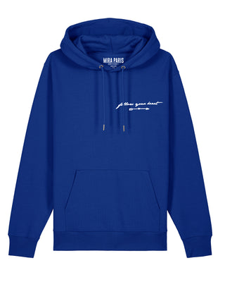 Hoodie Classic Brodé "Follow Your Heart"