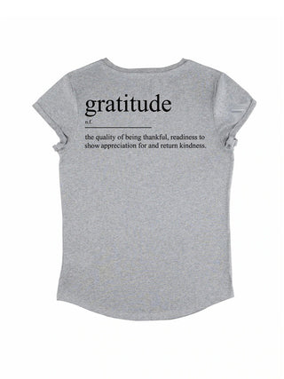 T-shirt Roll Up "Gratitude"