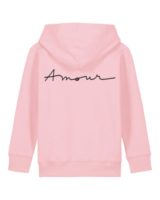 Hoodie Kids Brodé "Amour"