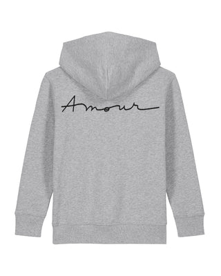 Hoodie Kids Brodé "Amour"