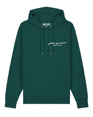 Hoodie Classic Brodé "Follow Your Heart"