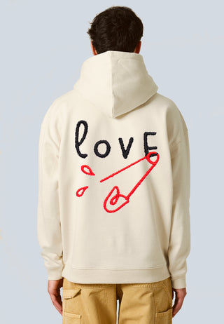 Hoodie Oversize Brodé "Love"