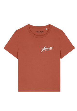 T-shirt Classic Brodé "Amore"