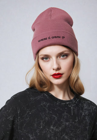 Beanie Classic Brodé "Comme Çi Comme Ça"