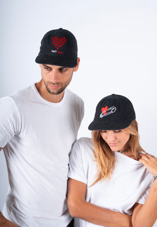 Casquette Brodé "Coeur Pins"