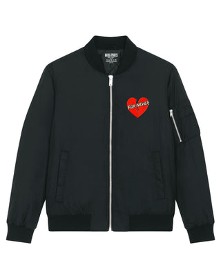 Veste Bomber Brodée "For Never"