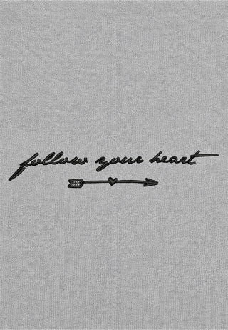 T-shirt Classic Brodé "Follow Your Heart"