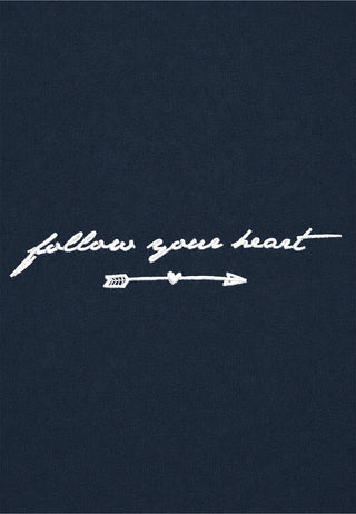 T-shirt Classic Brodé "Follow Your Heart"