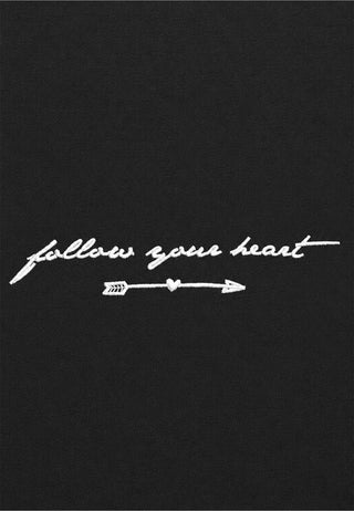 T-shirt Classic Brodé "Follow Your Heart"