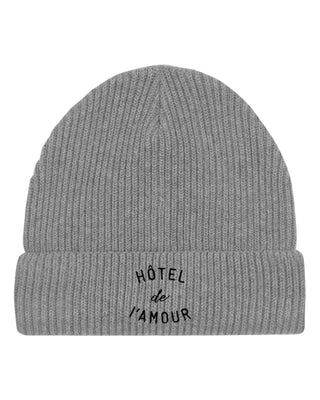 Beanie Fisherman Brodé "Hôtel de l’Amour"