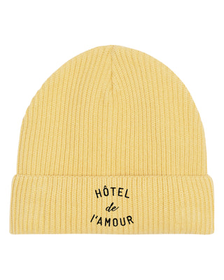 Beanie Fisherman Brodé "Hôtel de l’Amour"