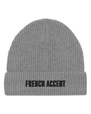 Beanie Fisherman Brodé "French Accent"