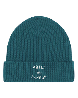 Beanie Fisherman Brodé "Hôtel de l’Amour"