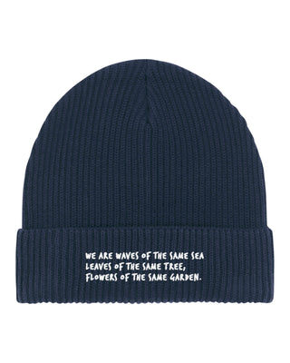 Beanie Fisherman Brodé "Waves"