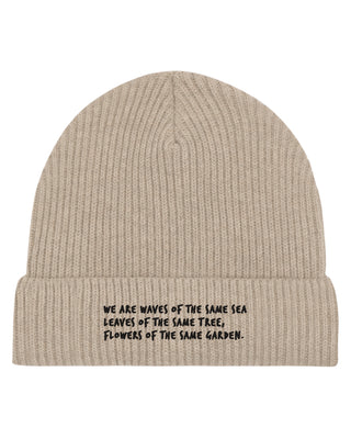 Beanie Fisherman Brodé "Waves"