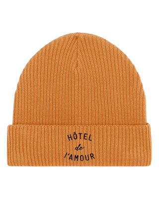 Beanie Fisherman Brodé "Hôtel de l’Amour"