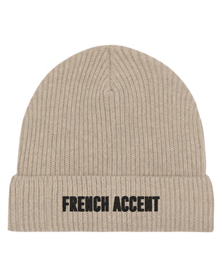 Beanie Fisherman Brodé "French Accent"