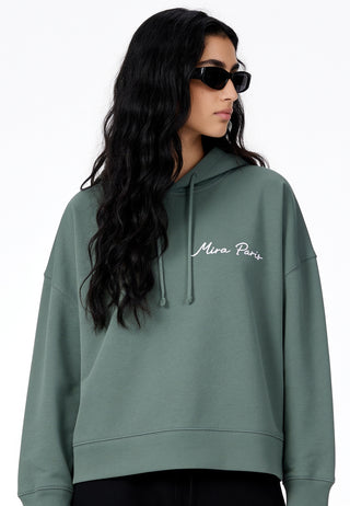 Hoodie Boxy "Roses"