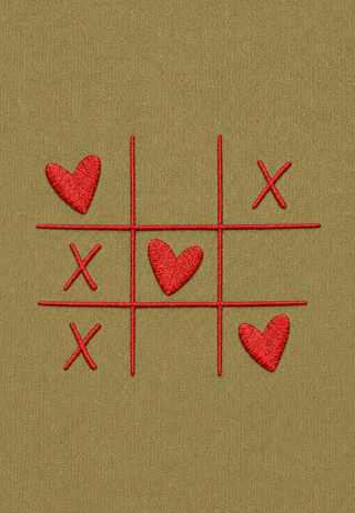T-shirt Boxy Brodé "Love Wins"