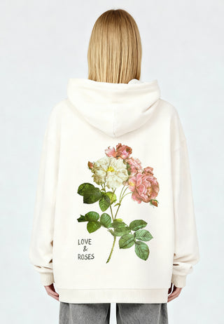 Hoodie Oversize "Roses"