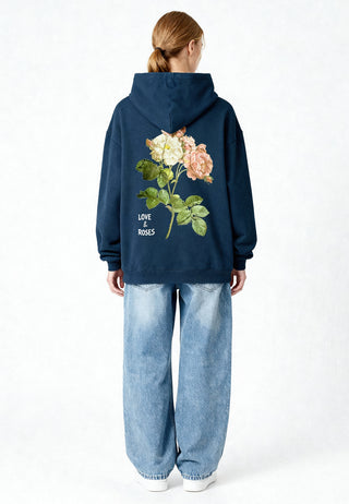 Hoodie Oversize "Roses"
