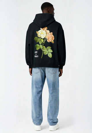 Hoodie Oversize "Roses"