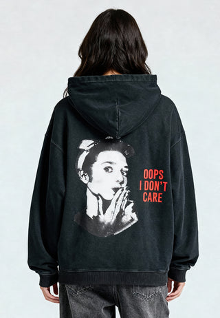 Hoodie Oversize "Oops I Don't Care"