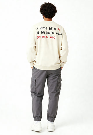 Sweatshirt Oversize Brodé "Brutal"