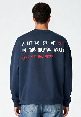 Sweatshirt Oversize Brodé "Brutal"