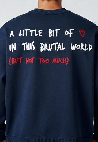 Sweatshirt Oversize Brodé "Brutal"