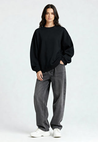 Sweatshirt Oversize Brodé "Brutal"