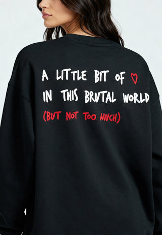 Sweatshirt Oversize Brodé "Brutal"